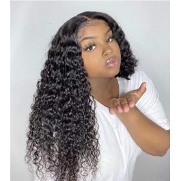 Hot Selling  Top Grade Raw Hair Human Hair Deep Wave 3 Bundles 300g-RDW3