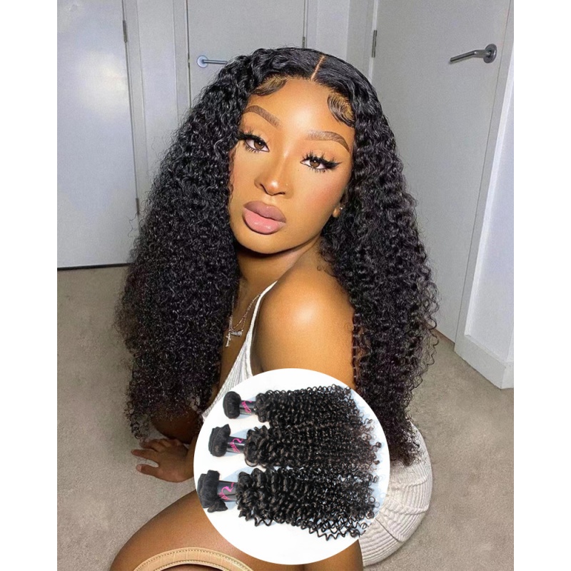 Elesis Virgin Hair Virgin grade 3 Bundles Jerry Cury Weave Virgin Hair Weave-RJC3