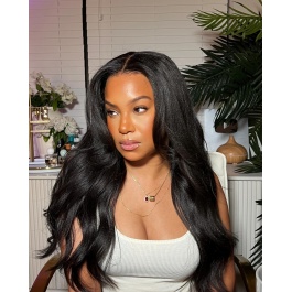 Elesis Virgin hair New Product Coarse Raw Yaki Straight  hair 3 bundles deal raw hair