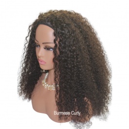 All-In-One Realistic Versatile Cap Drawstring Ponytail Half Wig