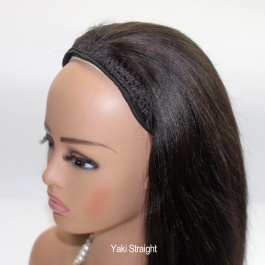 All-In-One Realistic Versatile Cap Drawstring Ponytail Half Wig